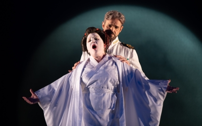 Un moment de la representació de 'Madama Butterfly' a La Faràndula | Roger Benet